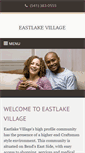 Mobile Screenshot of eastlakevillageapts.com